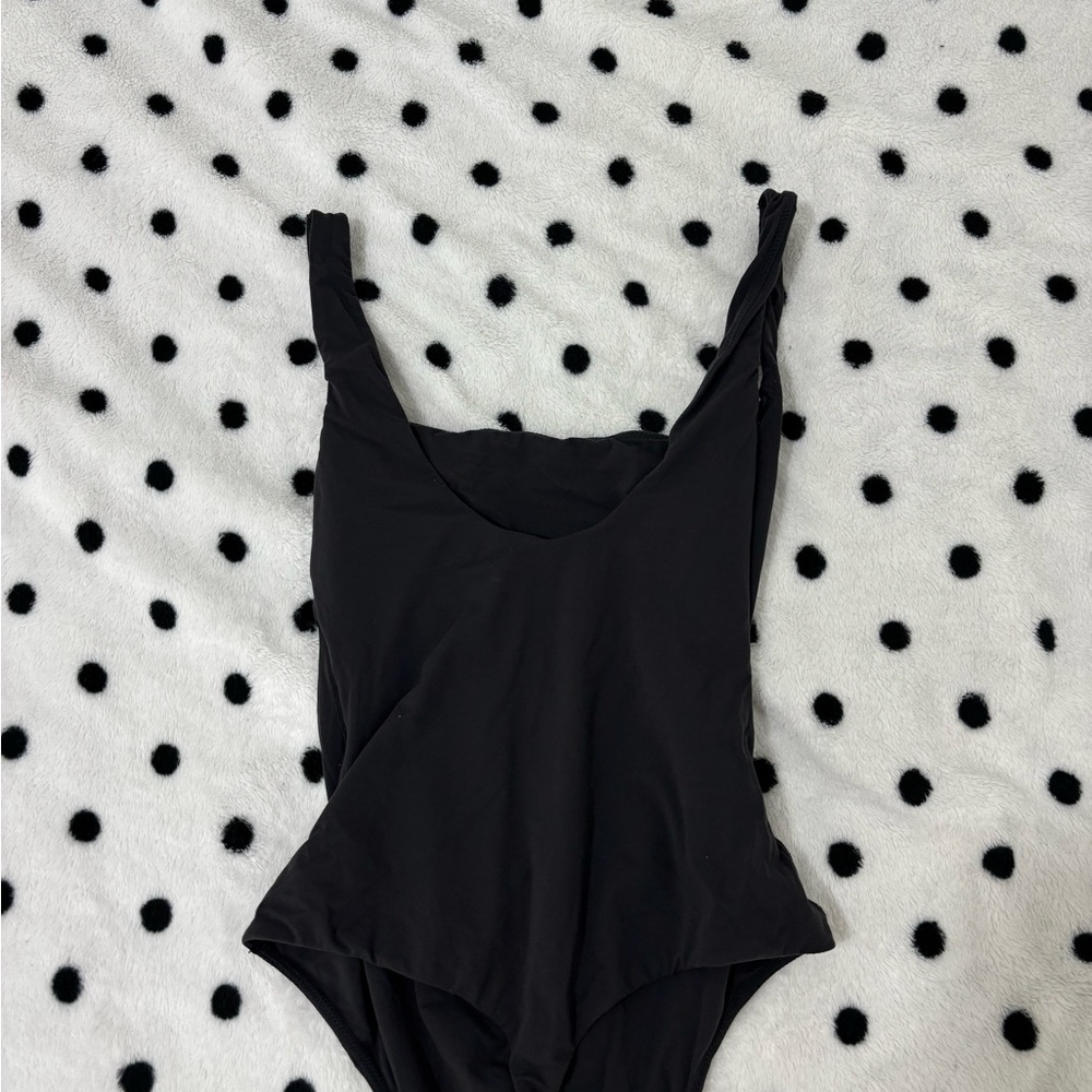 SKIMS Black Bodysuit